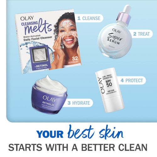 Olay Cleansing Melts + Retinol