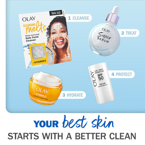 Olay Cleansing Melts + Vitamin C