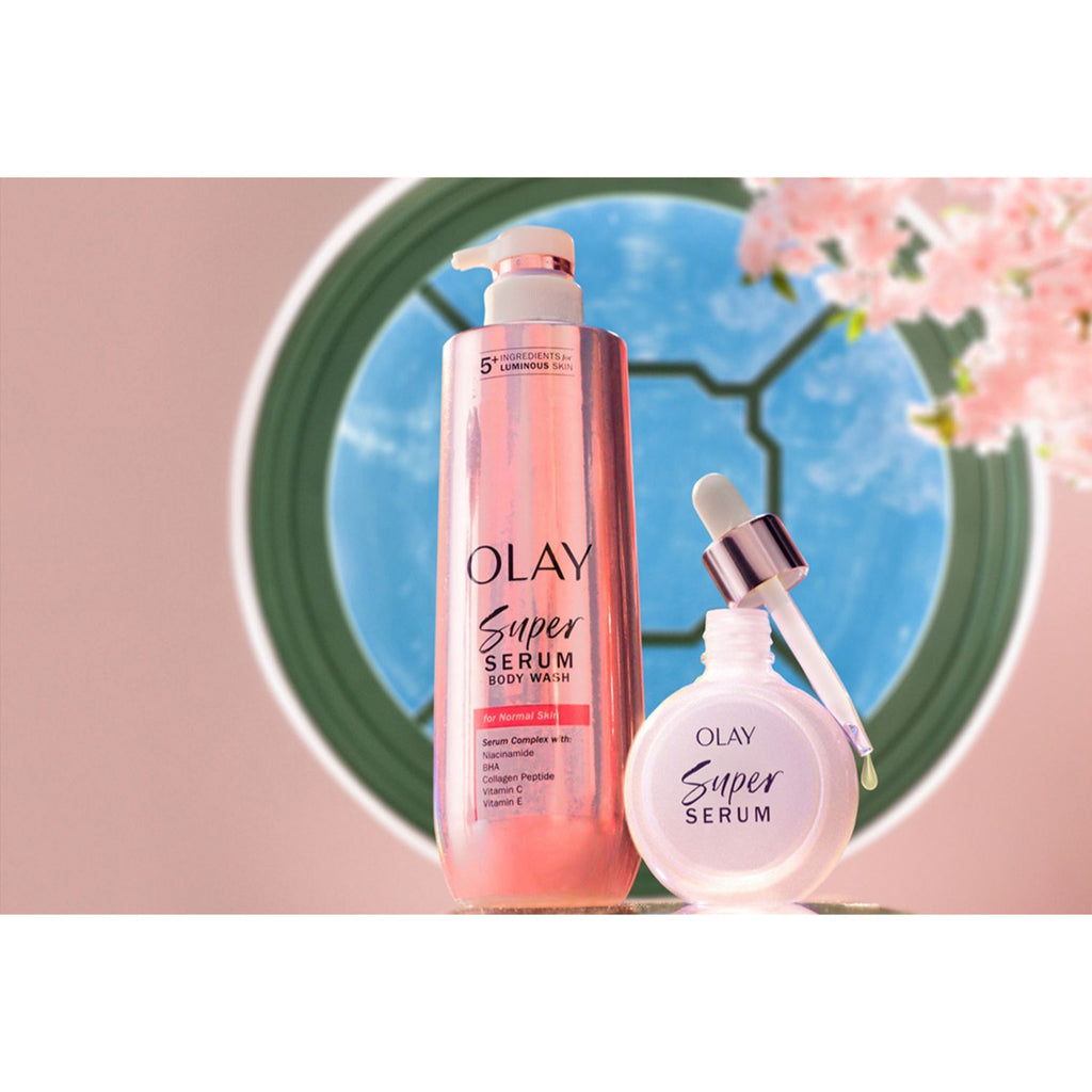 Olay Super Serum Body Wash ( Normal Skin) +Super Serum Night Repair